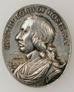 Medal Dunbar przedstawiający Olivera Cromwella (1599-1658) 1650 (awers) (srebrny) (dla rewersu patrz 168066)